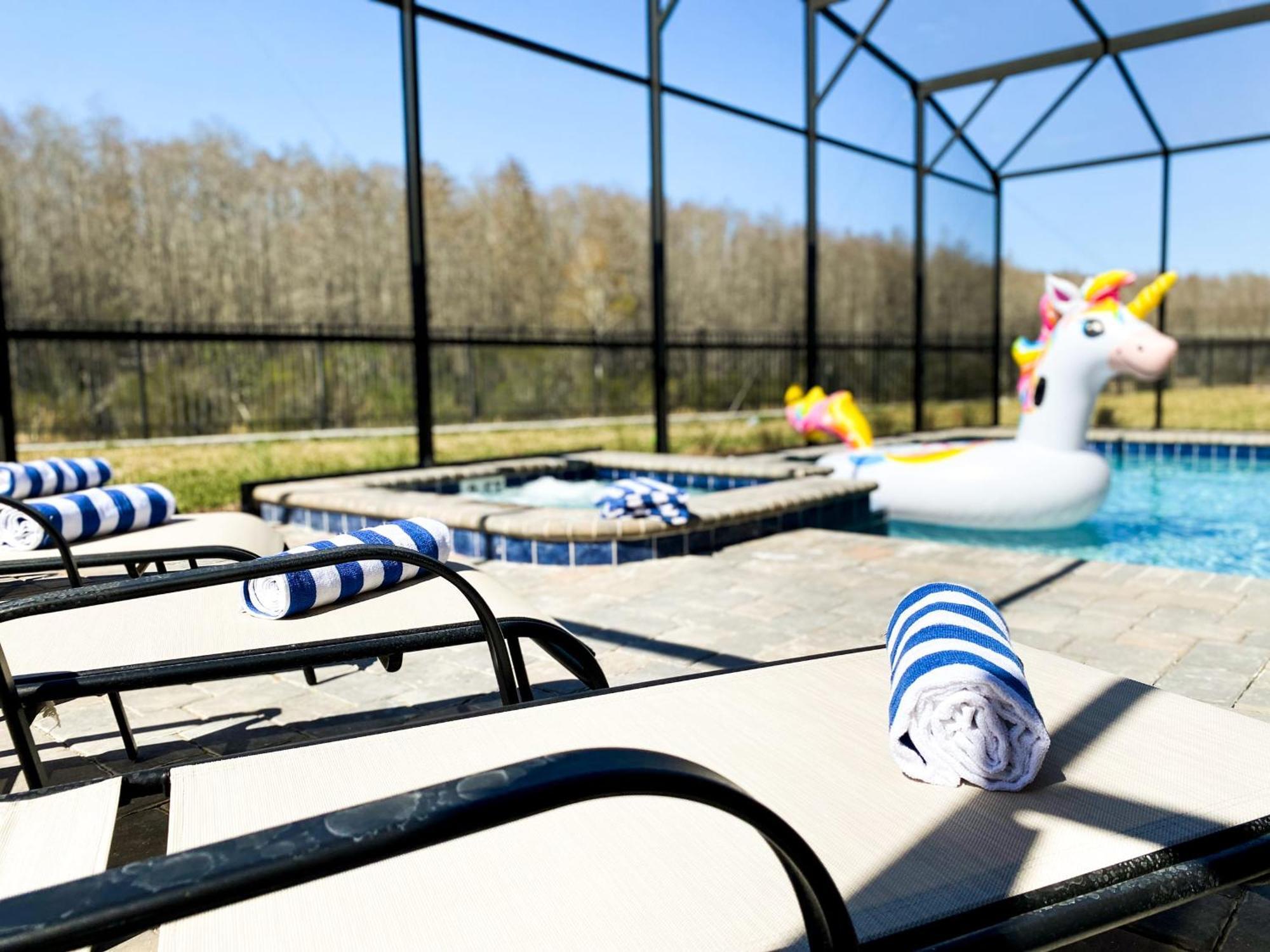 Magical Family Vacation Home Near Disney World At Storey Lake, Star Wars Gameroom, Pool, Theater, Mickey Slide, Sleeps Up To 28 基西米 外观 照片