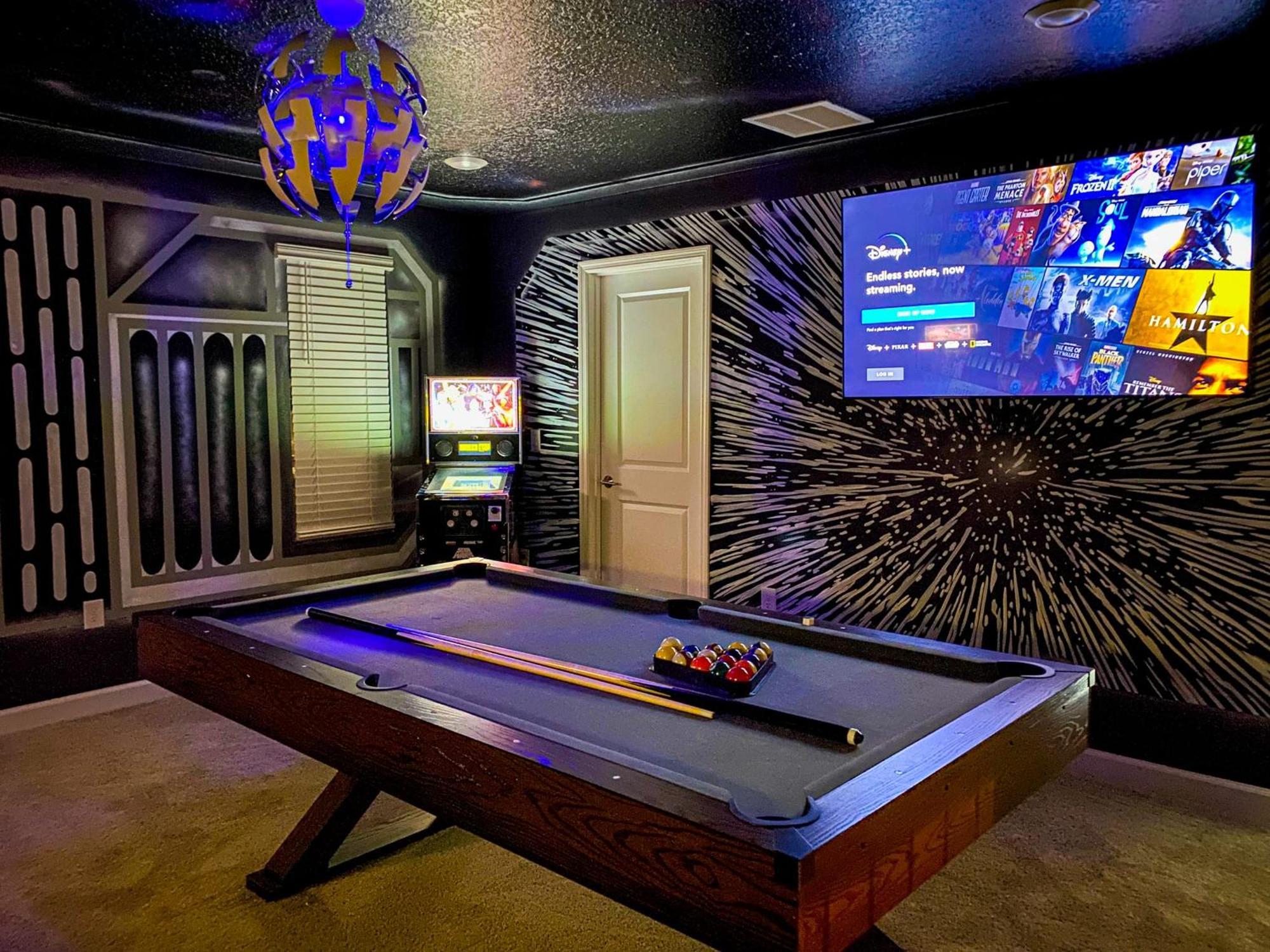 Magical Family Vacation Home Near Disney World At Storey Lake, Star Wars Gameroom, Pool, Theater, Mickey Slide, Sleeps Up To 28 基西米 外观 照片