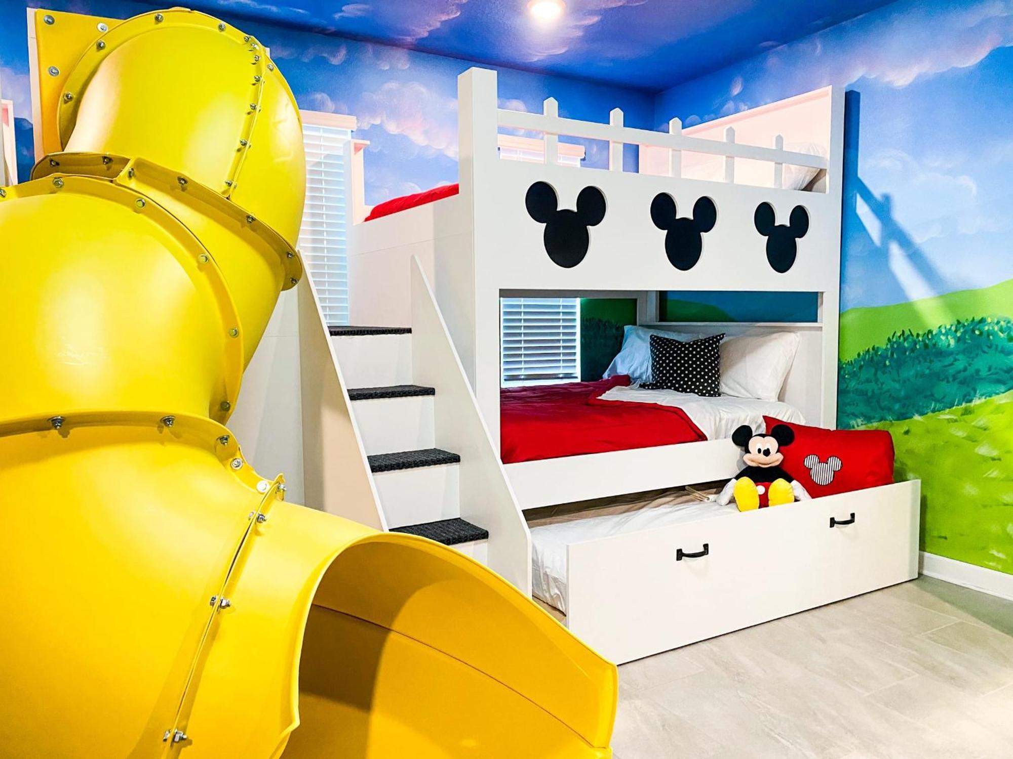 Magical Family Vacation Home Near Disney World At Storey Lake, Star Wars Gameroom, Pool, Theater, Mickey Slide, Sleeps Up To 28 基西米 外观 照片