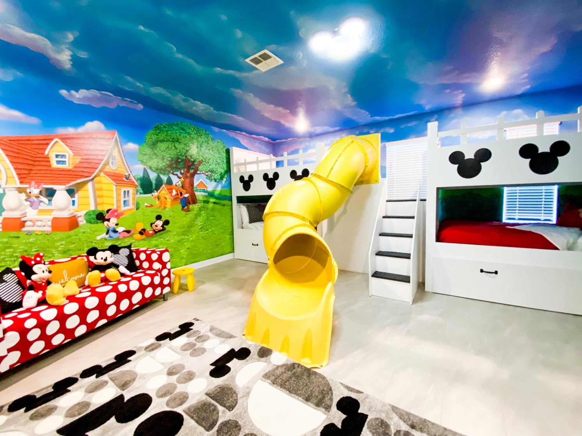 Magical Family Vacation Home Near Disney World At Storey Lake, Star Wars Gameroom, Pool, Theater, Mickey Slide, Sleeps Up To 28 基西米 外观 照片