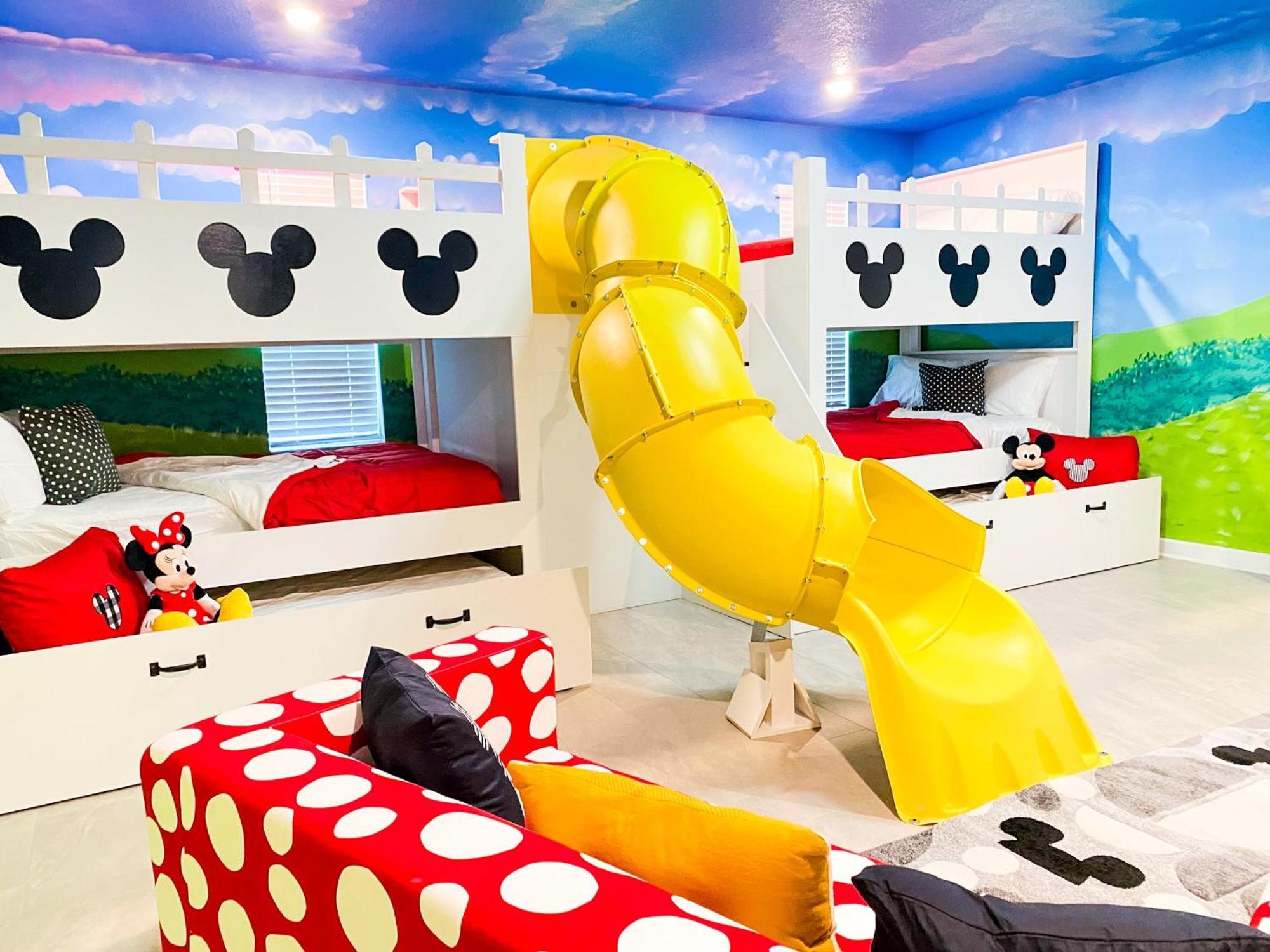 Magical Family Vacation Home Near Disney World At Storey Lake, Star Wars Gameroom, Pool, Theater, Mickey Slide, Sleeps Up To 28 基西米 外观 照片