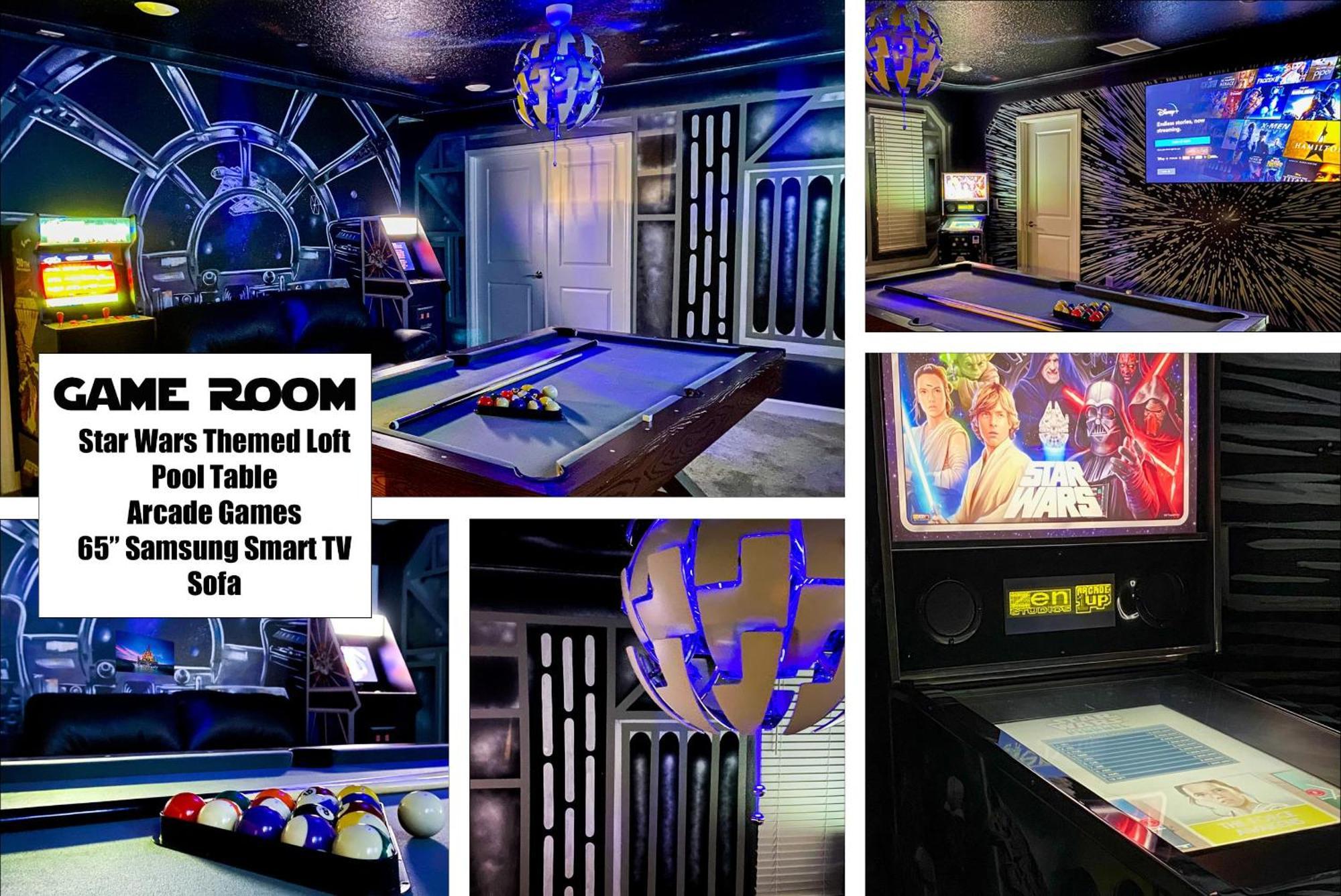 Magical Family Vacation Home Near Disney World At Storey Lake, Star Wars Gameroom, Pool, Theater, Mickey Slide, Sleeps Up To 28 基西米 外观 照片